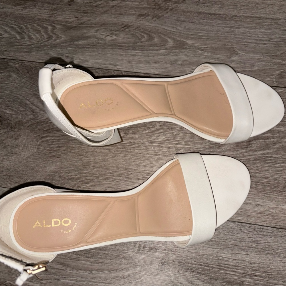 ALDO Elegant Cream Heels